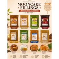 [ AMP ] 1kg Yu Ai Mooncake Paste Halal Inti Kuih Bulan Red Bean Lotus Pandan Yam For Baking