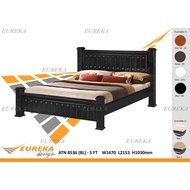 EUREKA 36 Queen/King Bed Frame / Katil Kayu Wood (Deliver &amp; Installation Klang Valley)