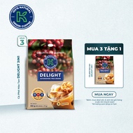 [COMBO MUA 3 TẶNG 1] Cà Phê Sữa Hòa Tan K Delight 3in1 612g (17g x 36 Gói) - Thương Hiệu K COFFEE