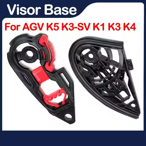 Motorcycle Helmet Parts Accessories Helmet Visor Base Lock for AGV K3 K4 K1 K3SV K5 Casco Moto Mecha