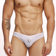(2色)eXPONENT Swimmer Boy 泳健小將 三角泳褲 - 白色