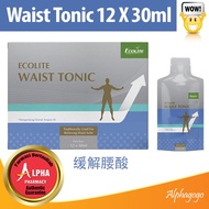 Ecolite Waist Tonic With Tongkat Ali (Relieving Waist Ache / Sakit Pinggang / 补腰精) 12 Sachets X 30ml