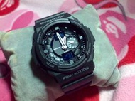 ☆JIN_1983☆ 全新 CASIO G-SHOCK 基本款消光黑 GA-150-1ADR 抗磁雙顯