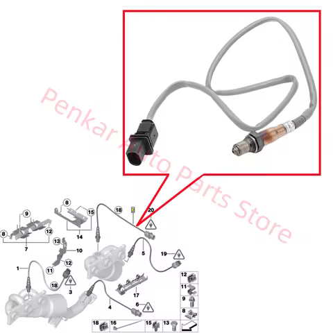 11787558073 Oxygen Sensor For BMW E87 E88 E90 E91 E92 E93 E60 E61 E63 E64 E65 E66 X3 E83 Z4 E85 E86 