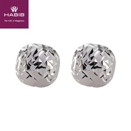 HABIB Oro Italia 375/9k White Gold Earring X4DCNSE8443-3-W-WG