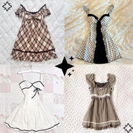 [In Stock] Trendy Retro Bow Sling Dress - Elegant & Sexy | Code 4585