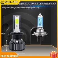 【Big Sale-SEMLL】 Pair H1 H3 H4 H7 9005 9006 LED Headlight Bulbs Conversion Beam 8000K Ice Blue❀