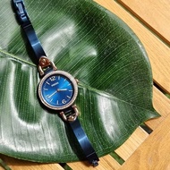 Guaranteed Original Fossil ES3370 · Blue Georgia White Dial Sier Tone Ladies Watch With 1 Year