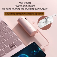 [SG STOCK] Mini PowerBank Fast Charging 5000mAh Portable Charger Small Lightweight Power Bank