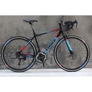 TRINX 700c Lightweight Super Racing Road Bike Performance Quality Road Bike 21 speed BlackBlueRed