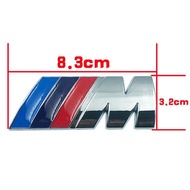 Sesuai untuk pelekat logo kereta BMW M 5 Series M3 M5 X1M X3M X5M X6 pelekat kereta logam huruf embl