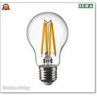 SOLHET e27 470 lumen led bulb, clear round 1pcs ikeea