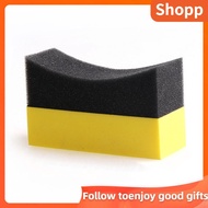 Shopp Tire Dressing Applicator Pad  Compact Multifunctional Durable Shine Cleaning Sponge for Car
