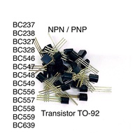 READY STOCK 10PC Bipolar Transistor BC237 BC238 BC327 BC328 BC546 BC547 BC548B BC549B BC557 BC558B B