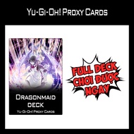 Yugioh - Dragonmaid Deck - 1-Sided Print (60 Cards)