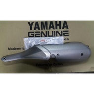 YAMAHA R15M MUFFLER PROTECTOR SILVER 0 BDJ-E4718-10 EXHAUST PIPE TUDUNG CAVER CAP R15-M R 15 M R15 M