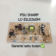 PSU TV SHARP LC-32LE260M POWER SUPPLY REGULATOR TV SHARP LC-32LE260M