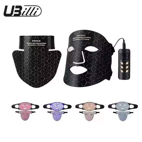 Red Light Face Mask 850Nm Near Infrared Therapy Light Therapy Skin Mask Led Therapy Mask At-Home LED