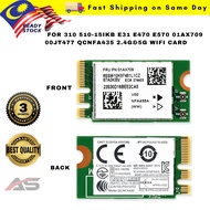 WIFI Card For 310 510-15IKB E31 E470 E570 01AX709 00JT477 QCNFA435 2.4G&5G