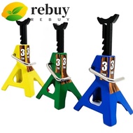 REBUY Metal Jack Stands, Model Parts Decoration Tool Simulation Jack Stands, 3 Ton 6 Ton Lift Pair R