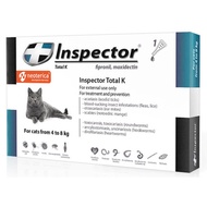 Inspector Antiparasitic Spot-On For Cat 1S (4-8Kg) 0.8Ml