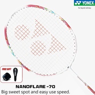 100% Original Badminton Racket YONEX NANOFLARE 70 Badminton Racket Full Carbon ASTROX 100ZZ Single 4