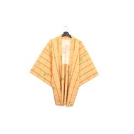 Back to Green-日本帶回羽織 檸檬蛋糕 /vintage kimono