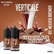HOT ITEM! VERTICALE LIQUID CHOCOLATE MILKY CREAMY30 ML RASA COKLAT SUSU KRIM SALT NIC 0 ZERO NICOTIN
