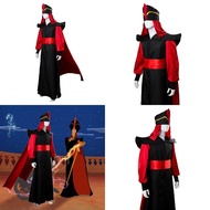 The Aladdin Return Of Jafar Cosplay Robe Cloak Cape Hat Wizard Outfit Costume