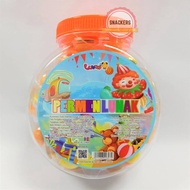 💥Ready Stock💥 Hepin 15Pcs / 50Pcs Gummy Colorful Heart Shaped Gummy (±8g Setiap satu)