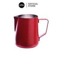 Joefrex - Red Steaming & Frothing Milk Pitcher (12oz 350ml & 20oz 590ml))