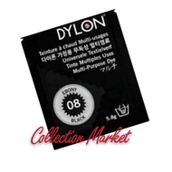 DYLON WANTEX CLOTHING TEXTILE DYE NO.08 EBONY BLACK
