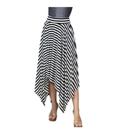 Cv333n Elastic Flared Skirt