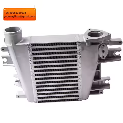 MaXpeedingrods Top Mount Intercooler T-6061 Aluminium For Nissan Patrol ZD30 Tube & Fin 1997 Factory
