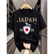 Japan World Cup 2026 T-Shirt National Mascot Emblem Tee Shirt 1E2c