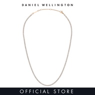 Daniel Wellington สร้อยคอ Classic Tennis Necklace Rose gold - Stainless steel Chain Necklace with cr