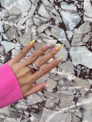 SWAN - RoseGold CrossOver Ring แหวนเงินแท้ เงินเกลี้ยง