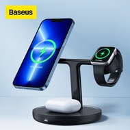 Baseus 20W 3 in 1 Magnetic Wireless Charger Stand For iPhone 12 /13 Series iWatch Airpods Pro Adjust
