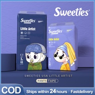 [COD] Sweeties UniLove Super Absorbent and Quick Dry Soft Carev Airpro Baby Diaper 58's S-XXXL Pants