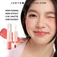 [Sugar-Coated Haws] Judydoll 橘朵 Hawthorn Candy' Dual Lip Glaze Double-Headed Lip Gloss Lipstick