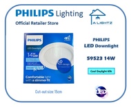 (4 packs) Philips 59523 Marcasite Downlight 14W Round 65K (cut out 150mm)