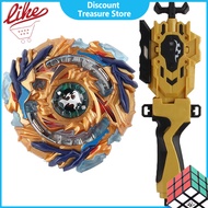 (Promo Price, Hot Sale!!!)Laike Beyblade Burst B-79 Starter Drain Fafnir B79 with Launcher Handle Set