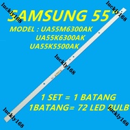 NEW 1SET UA55M6300AK / UA55K6300AK / UA55K5500AK SAMSUNG 55" LED TV Backlight UA55M6300 UA55K6300 UA55K5500