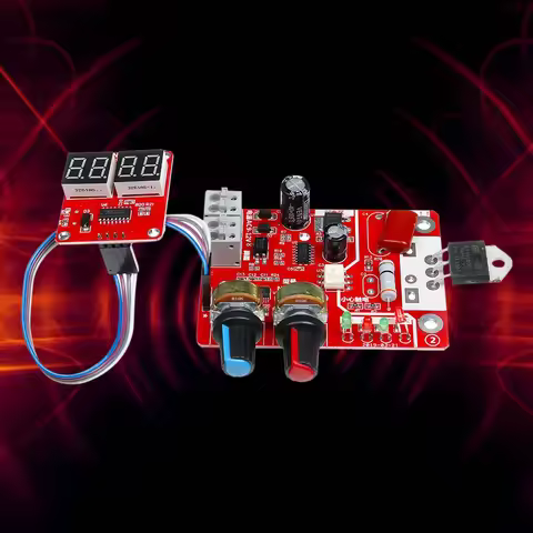 40/100A NY-D01 Spot Welding Machine Control Board Digital Welder Controller Panel Adjust Time&Curren