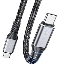 Thunderbolt 4 Cable with 40Gbps Data Transfer， Thunderbolt Certified 240W Power Charging USB C to USB C Cable,8K Type C Cable Fast Charging,Compatible with Thunderbolt 3, USB4, and USB-C Devices