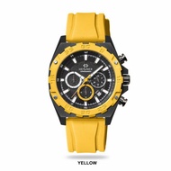 Jam Tangan Pria Hegner 1671 Original Tali Rubber Chronograph