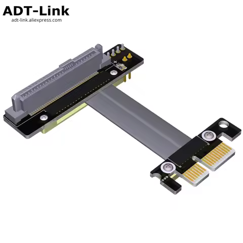 U.2 to PCI-E 3.0 X4 to X1 SFF-8639 NVMe PCIe Extension Data Cable 1X U2 PCI Express Adapter for Stor