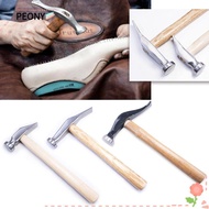 PEONYSG Percussion Hammer, Knocking Handmade Nail Hammer, Portable All-steel+Wood Shoe Repair Shoe H