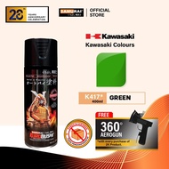 Samurai K417 Green Kawasaki - Aerosol Coating Spray Paint for Automotive Car Motorcycle