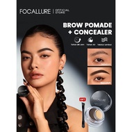 FOCALLURE TWO-IN PERFECT Eyebrow Cream & Concealer FA-E73
